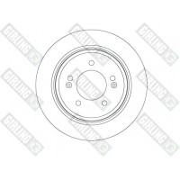 6079534 GIRLING Гальмівний диск