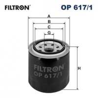 OP 617/1 FILTRON Масляний фільтр