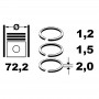 R1012900 ET ENGINETEAM Комплект поршневих кілець
