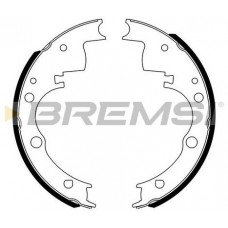 GF0212 BREMSI Комплект гальмівних колодок