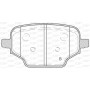 BPA1837.00 OPEN PARTS Комплект гальмівних колодок дисковий гальм