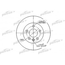 PBD1596 PATRON Гальмівний диск
