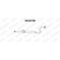 HD33109 VENEPORTE Середній глушник вихлопних газів