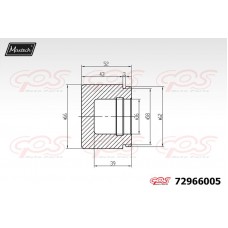 72966005 MAXTECH Поршень корпус скоби гальма