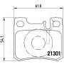 PP-0510AF JAPANPARTS Комплект гальмівних колодок дисковий гальм