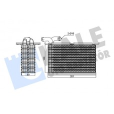 Интеркулер KALE OTO RADYATÖR 354520