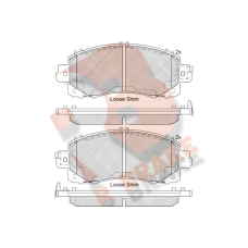RB2313 R BRAKE Комплект гальмівних колодок дисковий гальм