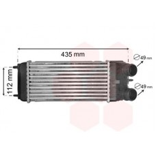 09004252 VAN WEZEL Интеркулер
