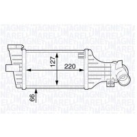 351319201930 MAGNETI MARELLI Интеркулер