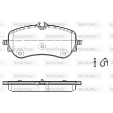 P19483.00 WOKING Комплект гальмівних колодок дисковий гальм