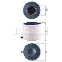 LX 4410 MAHLE Повітряний фільтр