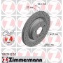 150.2932.52 ZIMMERMANN Гальмівний диск