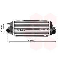 83004281 VAN WEZEL Интеркулер