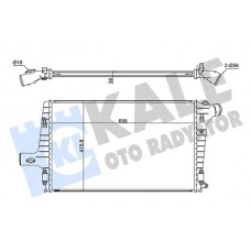 352380 KALE OTO RADYATÖR Интеркулер