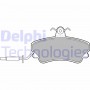LP822 DELPHI КомплеК т гальмівних колодок, дискове гальмо