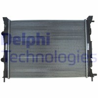 TSP0524062 DELPHI Радіатор охолодження двигуна