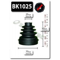 BK1025 SHAFTEC Комплект пыльника, Привідний вал