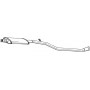 283-389 BOSAL Середній глушник вихлопних газів