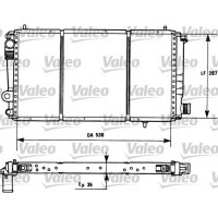 731173 VALEO Радіатор охолодження двигуна