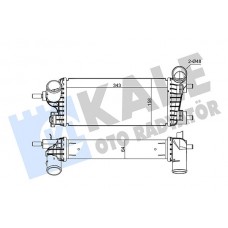 Интеркулер KALE OTO RADYATÖR 375615