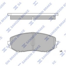 SP1416 Hi-Q Комплект гальмівних колодок дисковий гальм