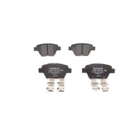 0 986 494 643 BOSCH Комплект гальмівних колодок дисковий гальм