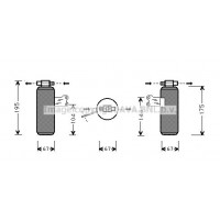 RTD027 AVA QUALITY COOLING Осушувач кондиціонера