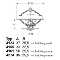 4274.82D BorgWarner (Wahler) Термостат охолоджувальна рідина