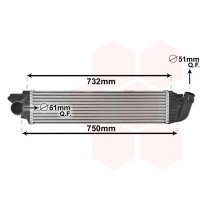 37004622 VAN WEZEL Интеркулер