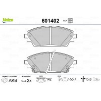 601402 VALEO Комплект гальмівних колодок дисковий гальм