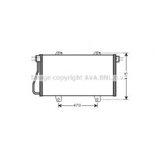 RTA5352 AVA QUALITY COOLING Конденсатор кондиціонера