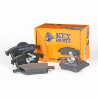 KBP1697 KEY PARTS Комплект гальмівних колодок дисковий гальм