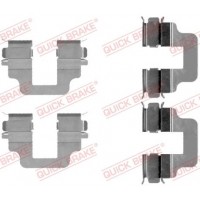 109-1712 QUICK BRAKE Комплектуючі колодки дискового гальма