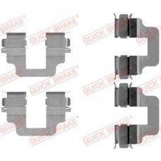 109-1712 QUICK BRAKE Комплектуючі колодки дискового гальма
