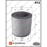 1616267180 EUROREPAR Повітряний фільтр