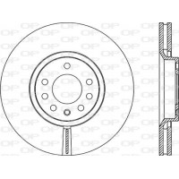 BDR2086.20 OPEN PARTS Гальмівний диск
