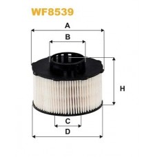 WF8539 WIX FILTERS Паливний фільтр