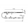 1 987 477 742 BOSCH Тросик, cтояночный тормоз