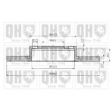 BDC3824 QUINTON HAZELL Гальмівний диск