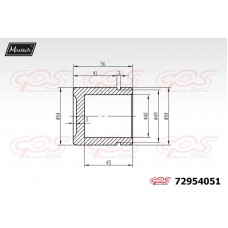 72954051 MAXTECH Поршень корпус скоби гальма