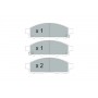 KBP-6599 KAVO PARTS Комплект гальмівних колодок дисковий гальм