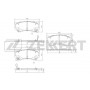 BS-1217 ZEKKERT Комплект гальмівних колодок дисковий гальм