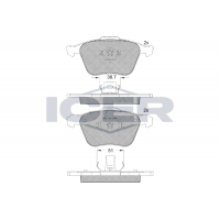181551 ICER Комплект гальмівних колодок дисковий гальм
