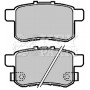KBP2103 KEY PARTS Комплект гальмівних колодок дисковий гальм