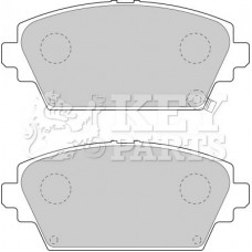 KBP1652 KEY PARTS КомплеК т гальмівних колодок, дискове гальмо