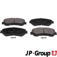 4063604810 JP GROUP Комплект гальмівних колодок дисковий гальм