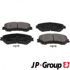4063604810 JP GROUP Комплект гальмівних колодок дисковий гальм