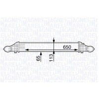 351319202140 MAGNETI MARELLI Интеркулер
