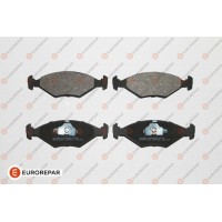 1617259880 EUROREPAR Комплект гальмівних колодок дисковий гальм