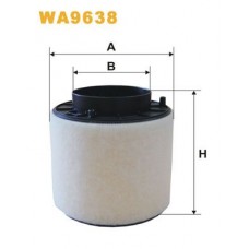 WA9638 WIX FILTERS Повітряний фільтр